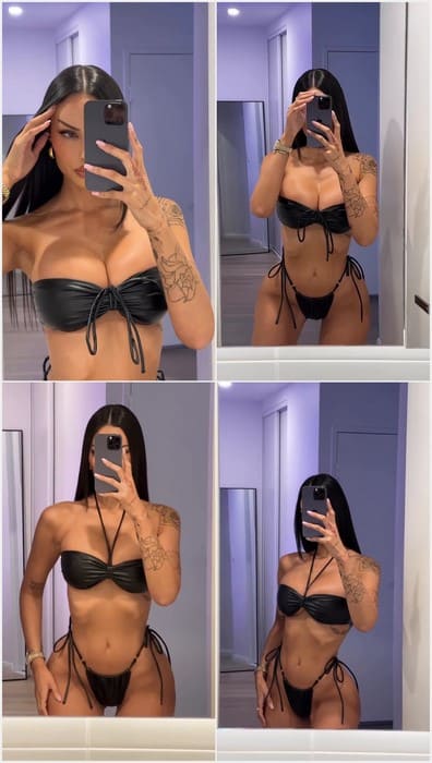 Annelese Milton leaked bathroom pussy video. Babe show her big boobs and natural fit body for you absolutly free.