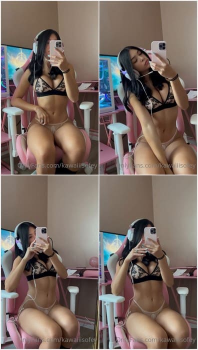 Kawaii Sofey porn leaked video with sexy body in hot white panties. She sitting with clean ass and ready for asshole sex!