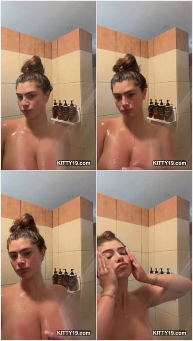 Colleen Sheehan sexy huge boobs model in the shower. Naked tits on rare leaked video only for fans and real guys! WOW!