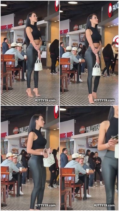 Corrie Yee porn girl with hot legs and naked tits! She posing in store without panties. Her pussy so dirty and wet now!