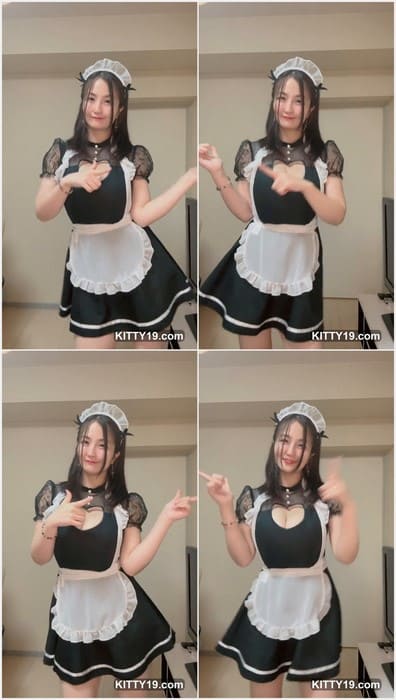 Sexy Akienpitsu onlyfans model in hot dress without panties. Beauty and popular Tiktok big tits star! Watch and fuck now!