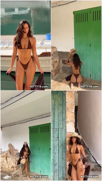Amelia Marni sexy bikini model with hot tits and pussy. Her cameltoe pussy lips so wet and hot! I need lick her pussy now.
