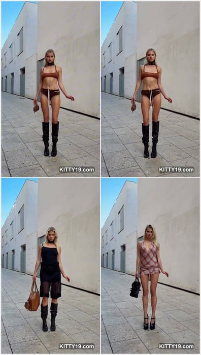 Bruletova xxx leak video in sexy dress and with dirty mini panties. Her asshole so fresh and clean now before anal sex!