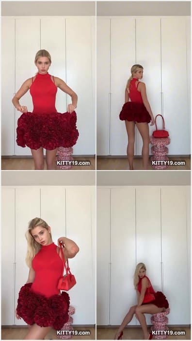 Bruletova tits and legs in sexy red skirt. Her beauty face and young red lips need slapping with your dick now. Can you fuck now her mouth?
