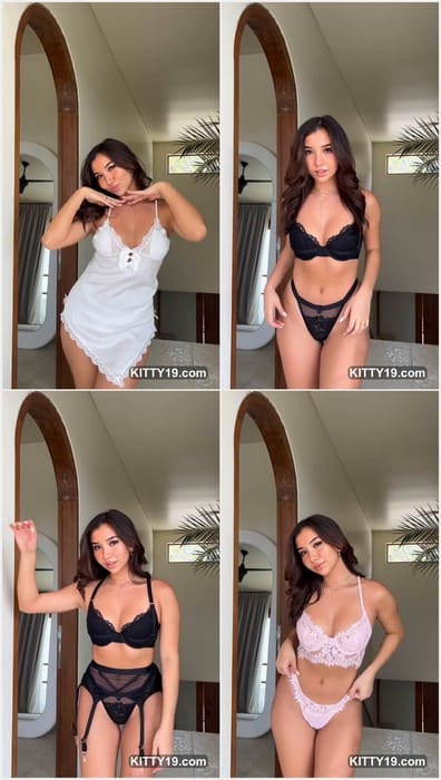 Lumma Aziz nude sexy brunette posing in hot lingerie and waiting her boyfriend. Model so amazing and hot! Download it and fuck her.