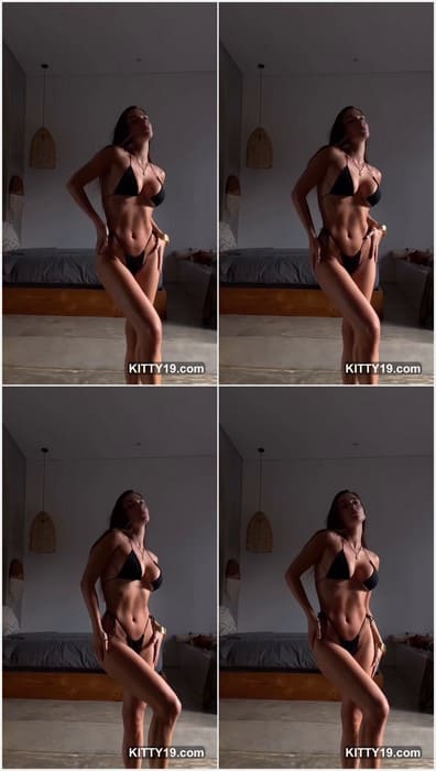 Negors leak video from her private video collection. Hot body and sexy pussy in fitness panties. Download now and fuck her ass!