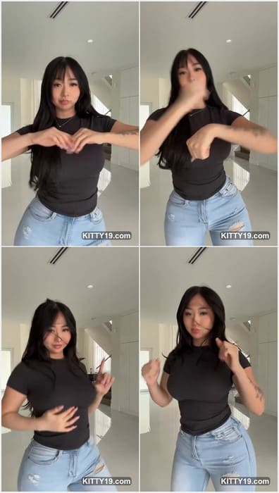 Nimkguyen onlyfans brunette girl posing in tight jeans. Sexy asian instagram and onlyfans influencer on full leaked video! Get it!