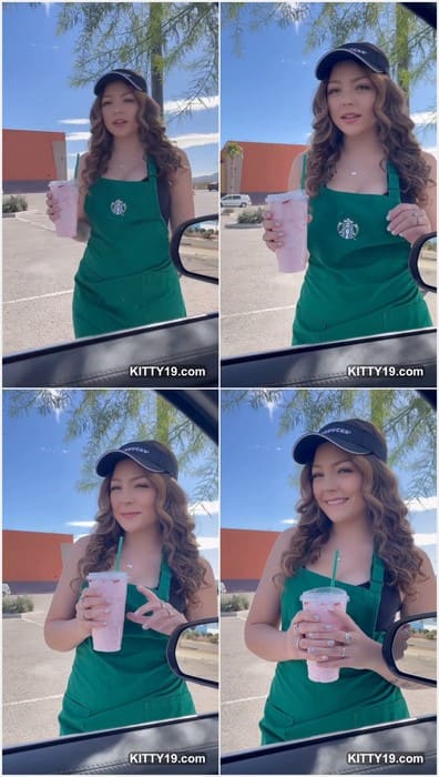Hazey Haley fuck with client from starbucks. Beauty and funny onlyfans model fucking with other guys everyday on cam.