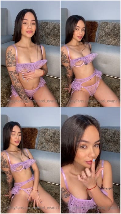 Kristel Jack anal fucking by her hand and favorite dildo. Pretty asian girl need ridding on real dick with creampie.