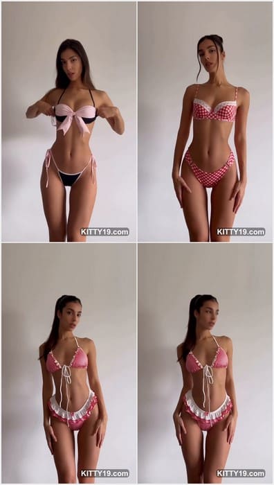 Luna Piombanti bikini girl showing her ass and pussy. Download it leaked video now and enjoy. Italian sexy girl.