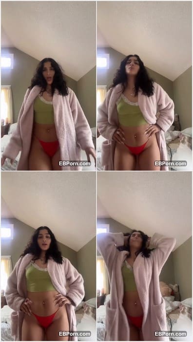 Julianaxxcam onlyfans brunette girl with juice pussy in red panties. Wow, guys, buy i need lick her vagina right now.