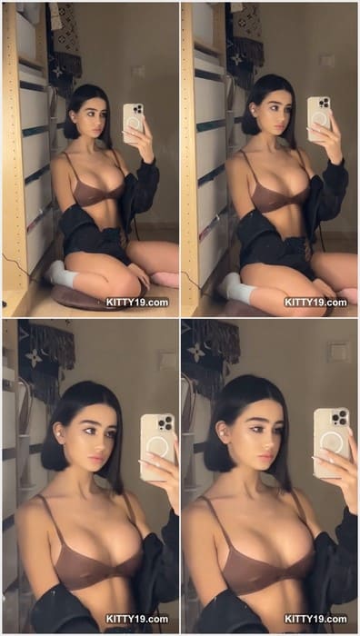 Sajjal Hussain onlyfans leak video with amazing big boobs and sexy mouth. Wow, adorable girl sitting and waiting cock in face.