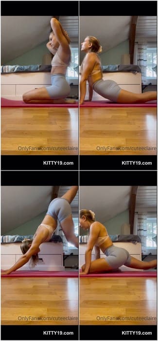 Sweetest Claire asshole