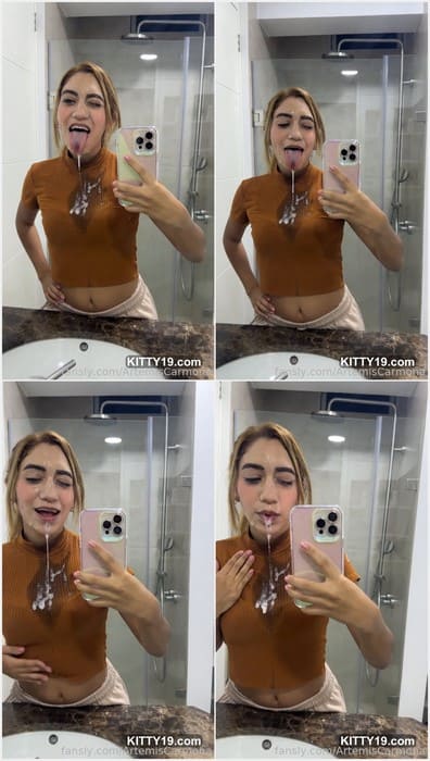 Artemis Carmona cumshot
