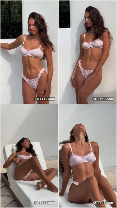 Alina Zhytielieva sex leak video with her awesome good lingerie and body. Pretty good girl need sex right now after photoshoot.